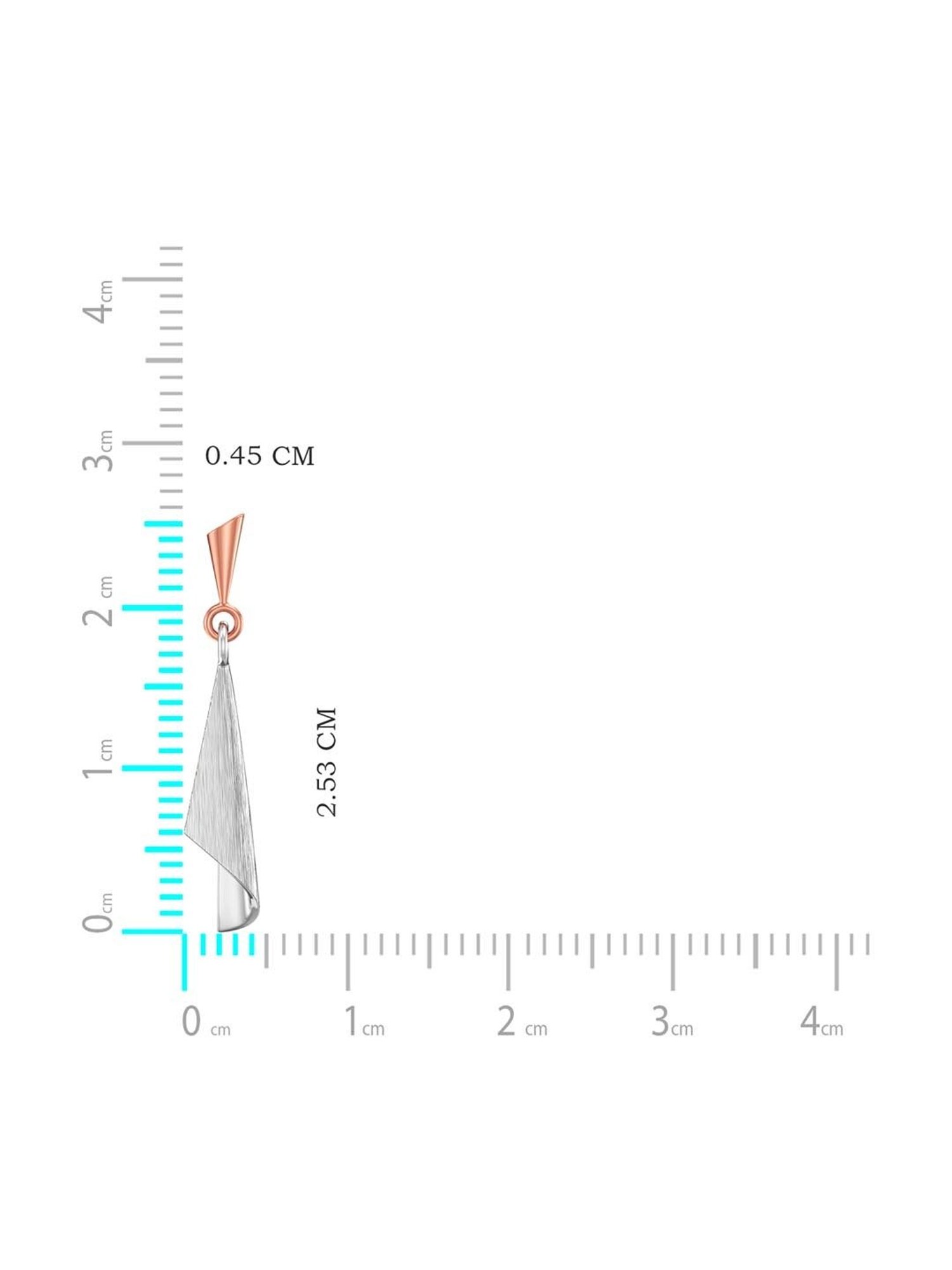 Joyalukkas 950 Platinum Timeless Drop Earrings