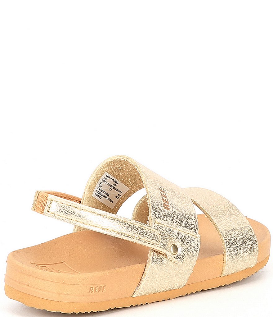 Reef Girls' Little Cushion Bounce Vista Sandals (Toddler)