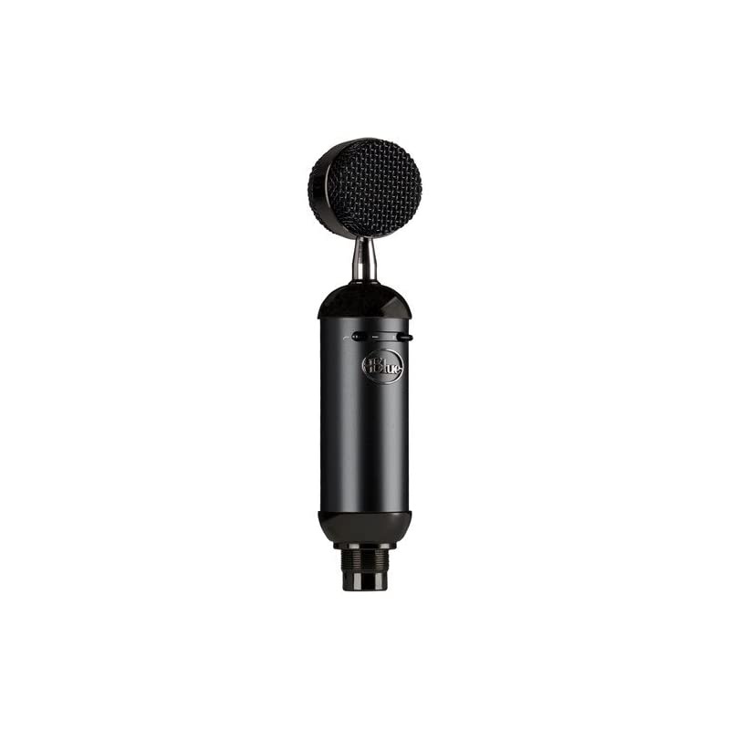 Blackout Spark SL XLR Condenser Microphone with Auray RF-5P-B Reflection Filter and RFMS-580 Reflection Filter Tripod Mic Stand