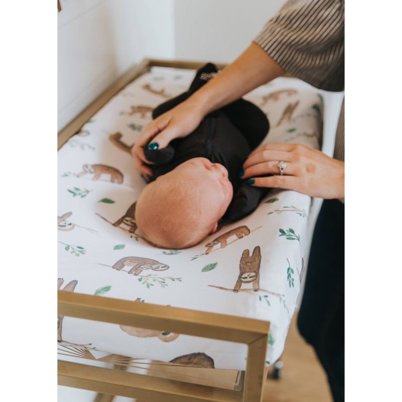 Copper Pearl Premium Diaper Changing Pad Cover - Noah