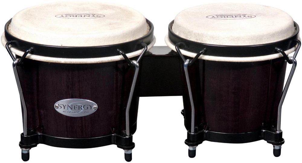 Toca Synergy Series Bongo Set Transparent Black