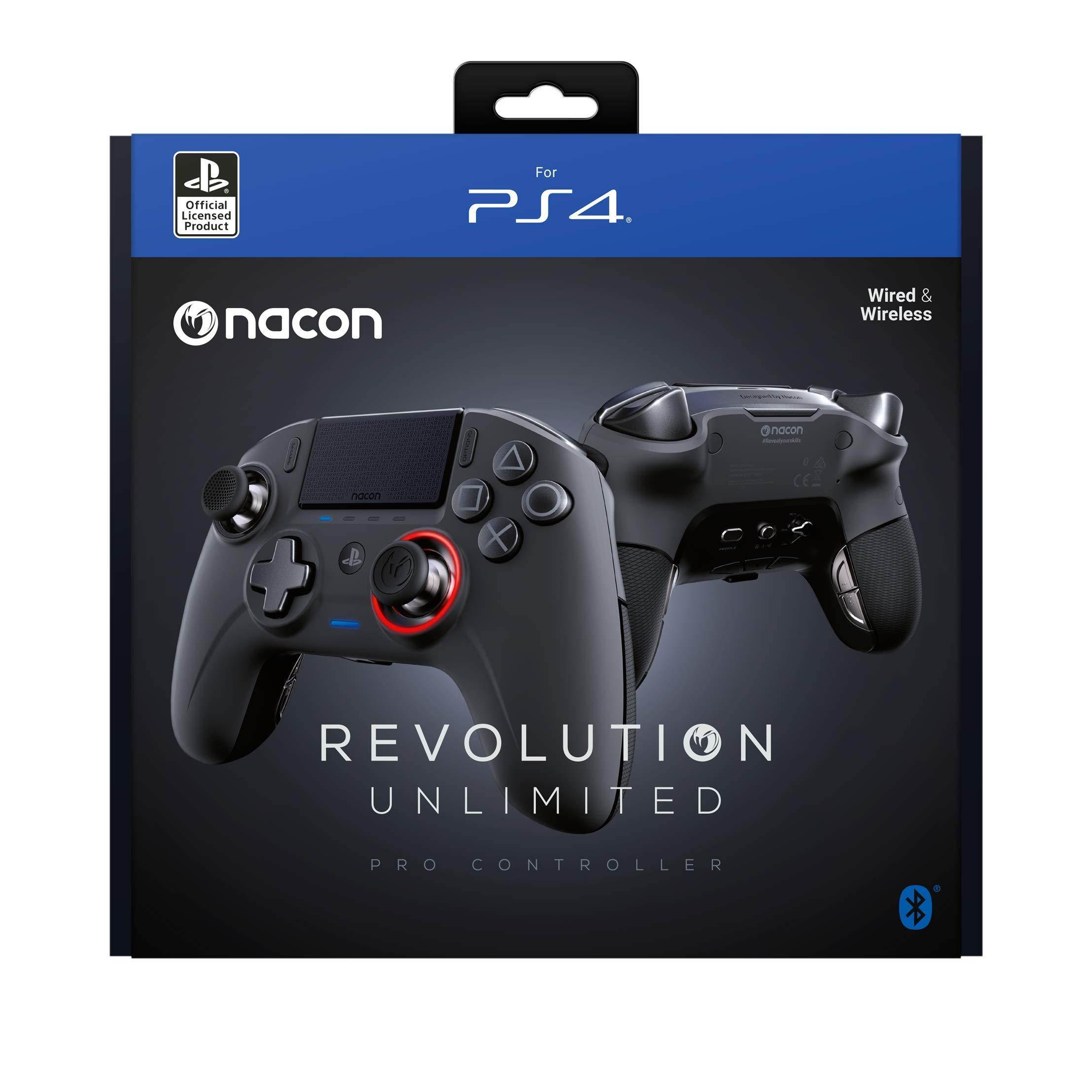 NACON Controller Esports Revolution Unlimited Pro V3 PS4 Playstation 4 / PC (Wireless/Wired)
