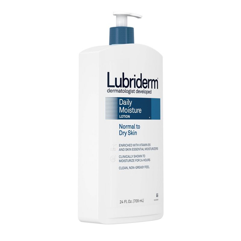 Lubriderm Daily Moisture Hydrating Lotion with Vitamin B5 - 24 fl oz