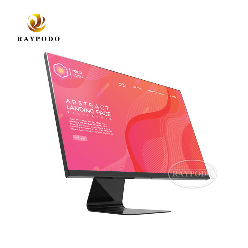 Raypodo 21.5 23.8 inch Frameless FHD All In One computer I3-7100 / I5-7400 / I7-8700 4G+120GB SSD