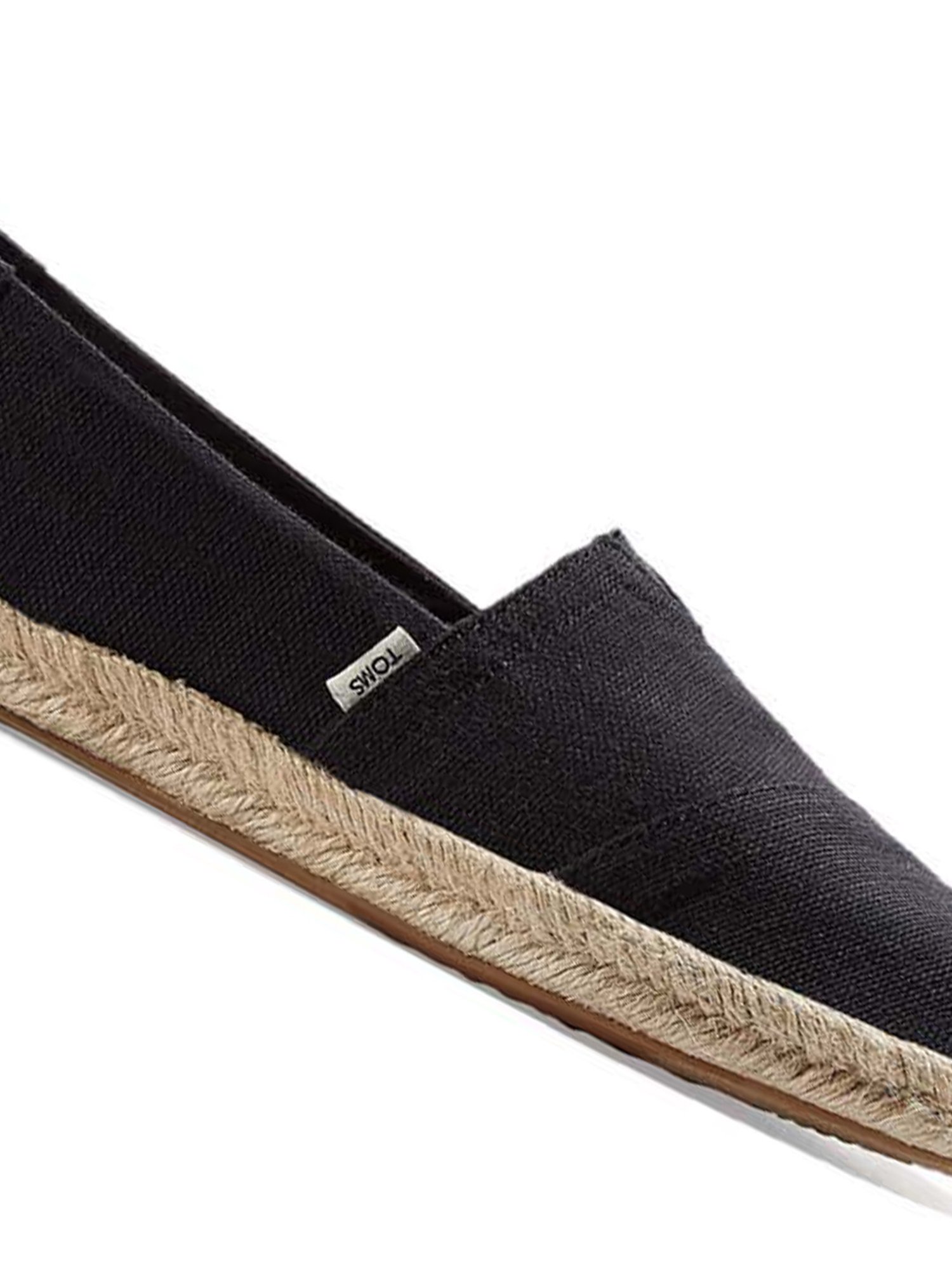 TOMS Men's Alpargata Rope Black  Espadrille Shoes