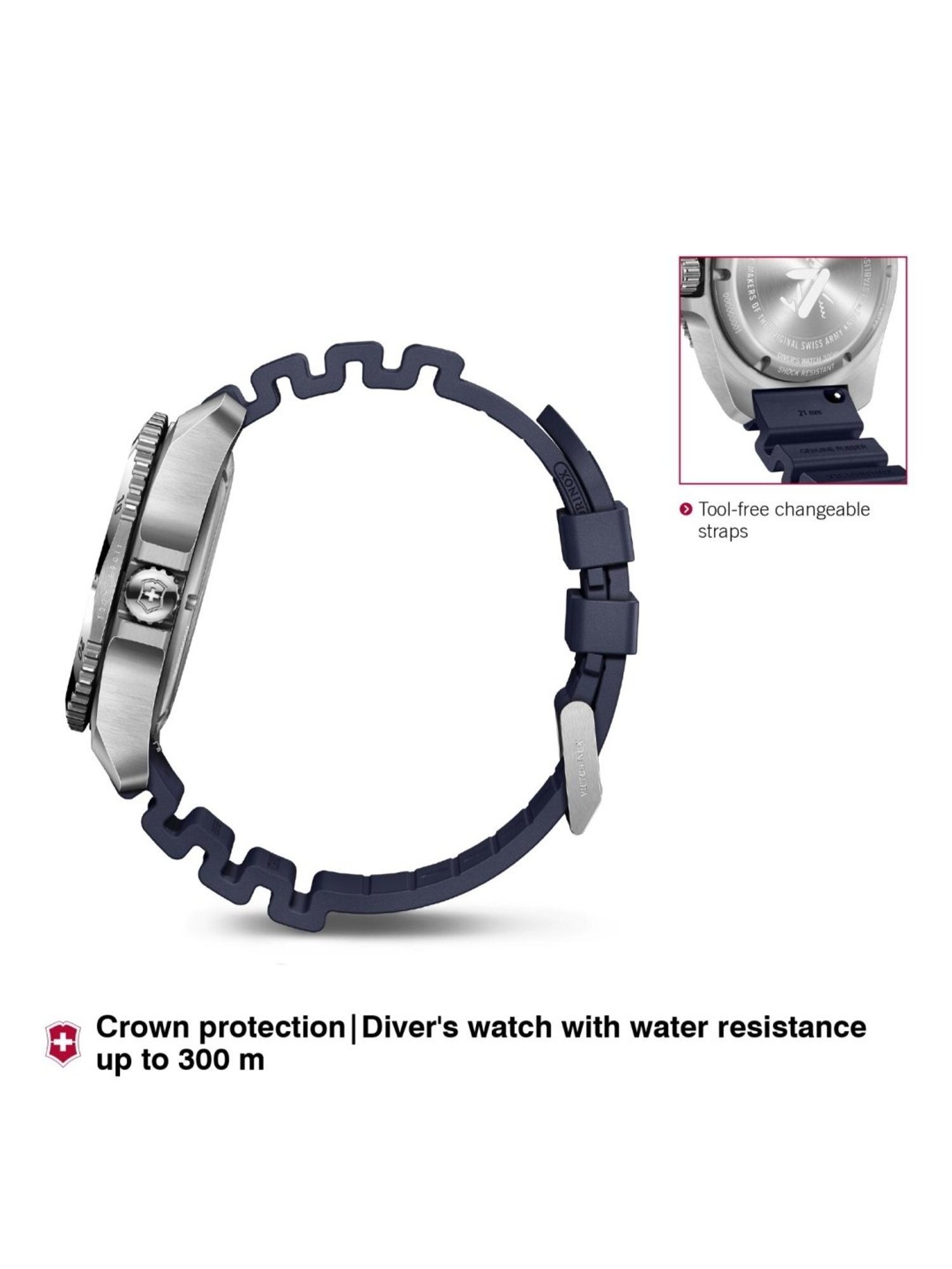 VICTORINOX V241991 Dive Pro Analog Watch for Men