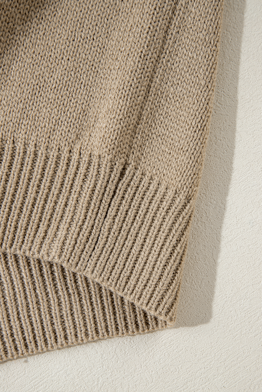 Bonbon Checkered Pattern Open Front Plus Size Cardigan