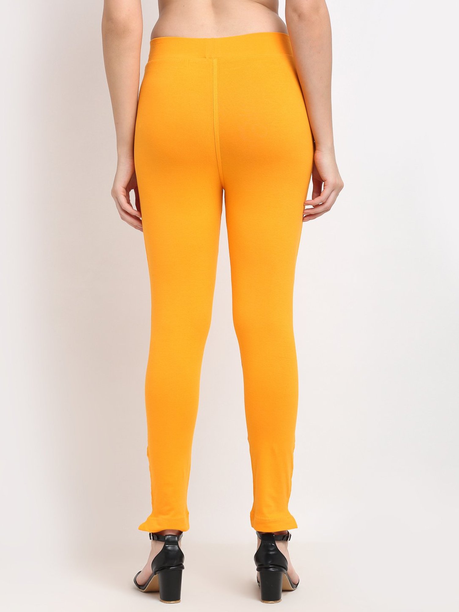 Saffron Threads Black Elasticated Palazzos