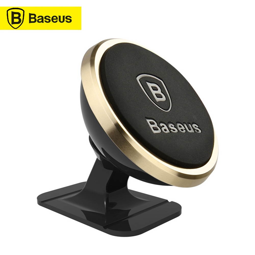 Baseus Cell Phone Holder for Car Windshield Air Vent Car Phone Mount Paste 360 Degree Rotation Suction Cup Dashboard Phone Holder Car Mount Wide Compatible with Phone