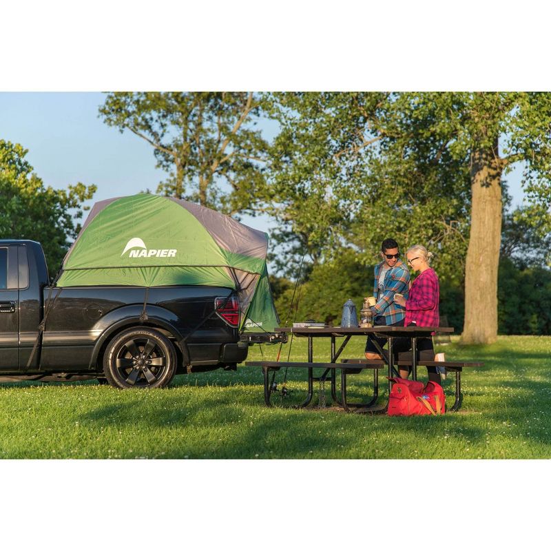 Napier Backroadz 3 Season Pickup Truck Bed 2 Person Camping Tent w/ 2 Windows