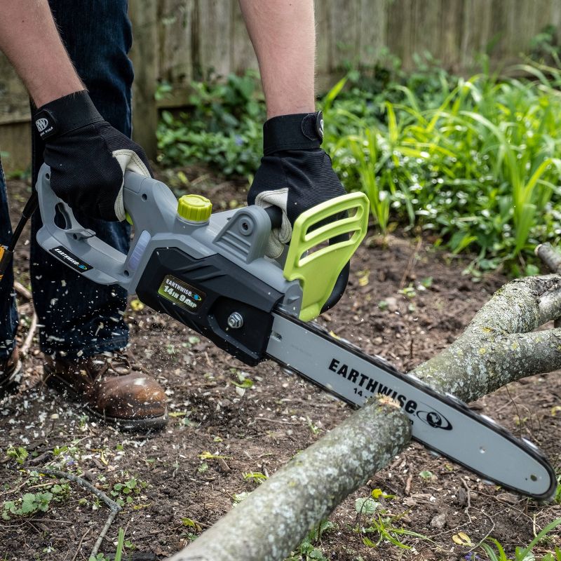 9 Amp 14" Corded Electric Chainsaw - Earthwise
