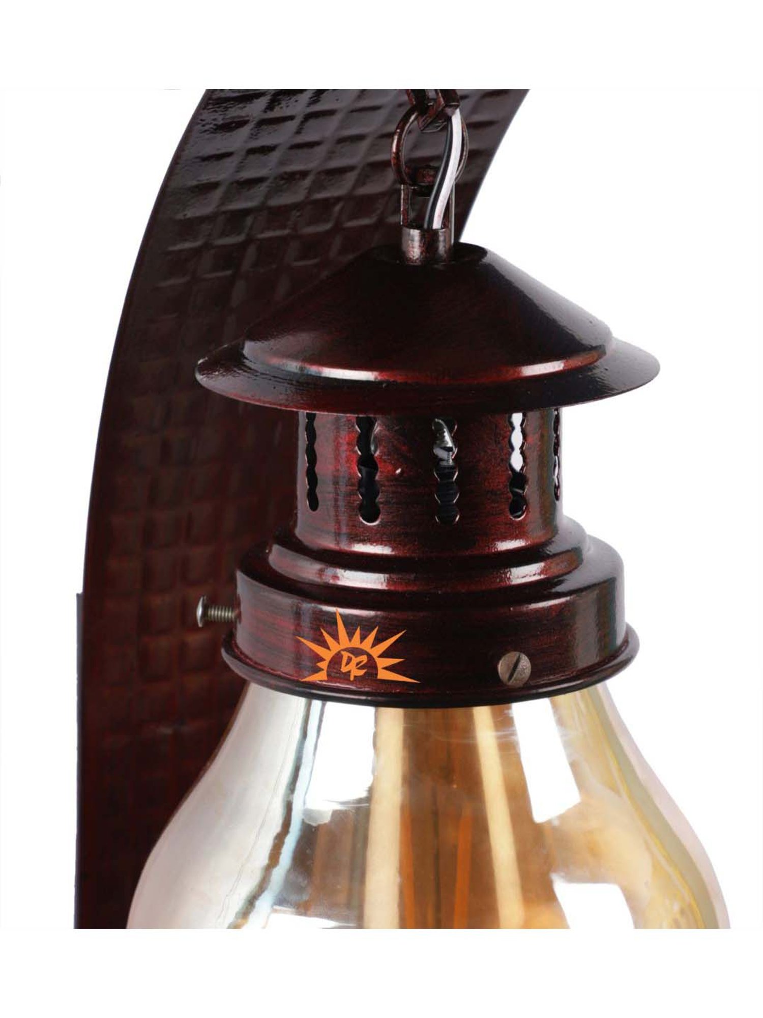 DecorativeRay Maroon Wall Light - Set of 1