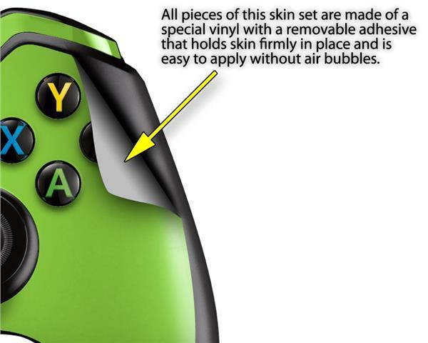 Ripped Colors Hot Pink Neon Green - Holiday Bundle Decal Style Skin Set fits XBOX One Console, Kinect and 2 Controllers (XBOX SYSTEM SOLD SEPARATELY)