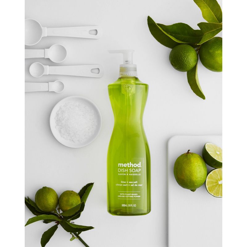 Method Dish Soap Lime & Sea Salt 18 fl oz