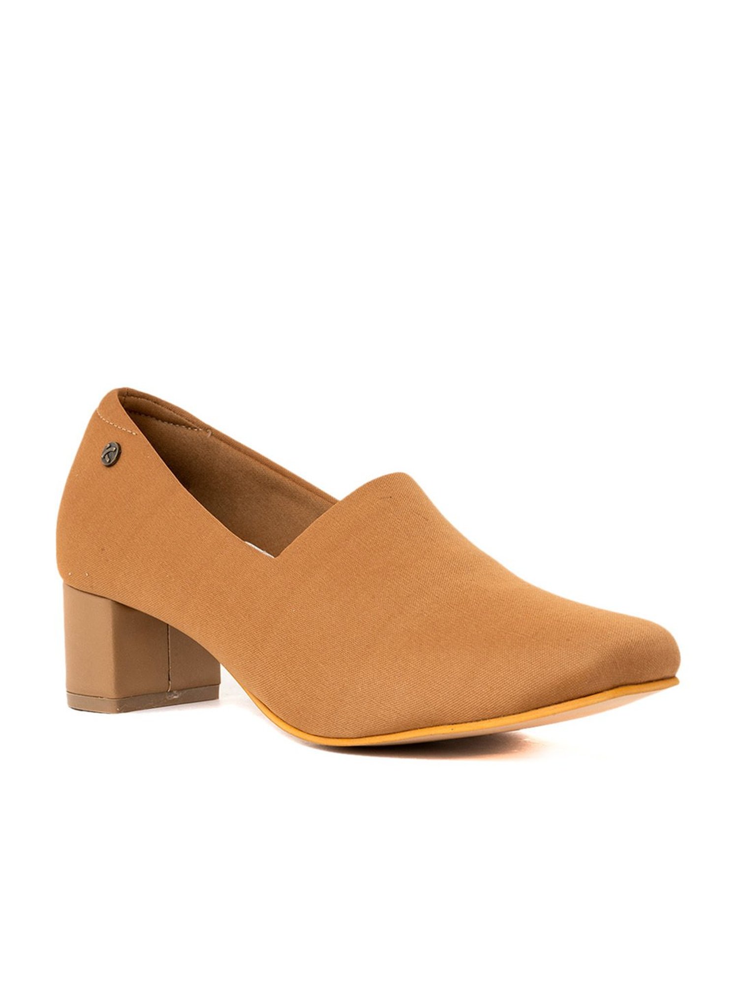 Khadim Women's Tan Casual Pumps