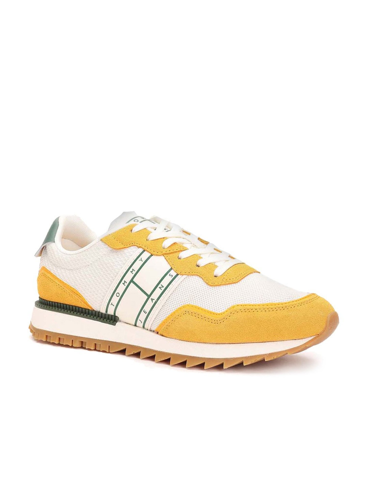 Tommy Hilfiger Men's Yellow Casual Sneakers