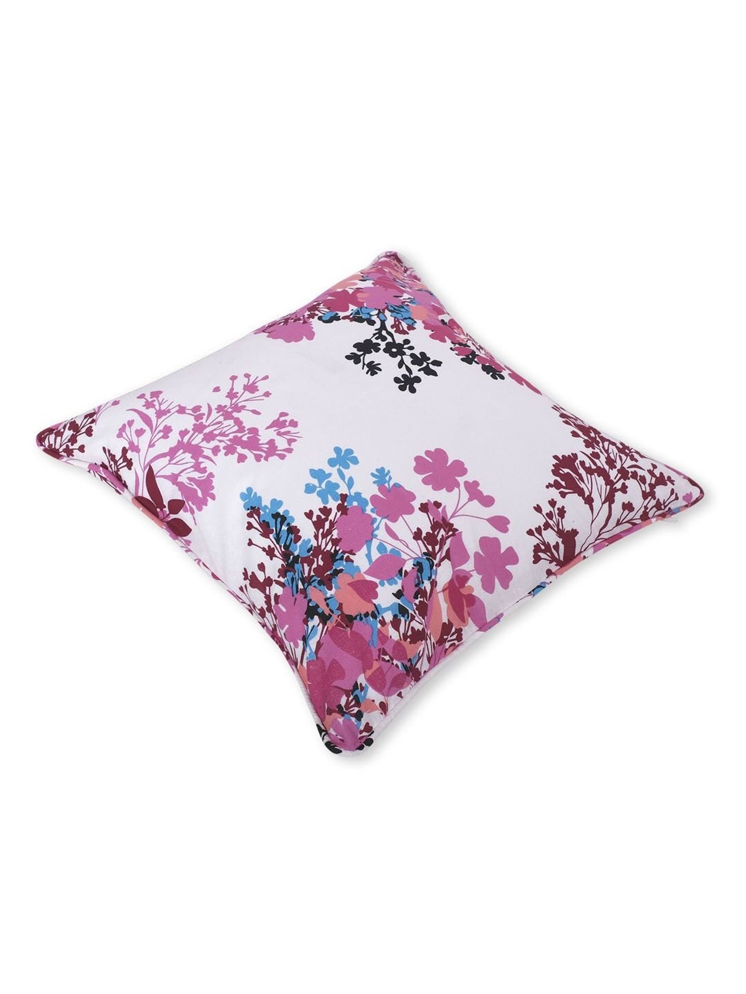 Swayam Multicolor Cotton 40 cm x 40 cm Cushion Covers - Set of 2