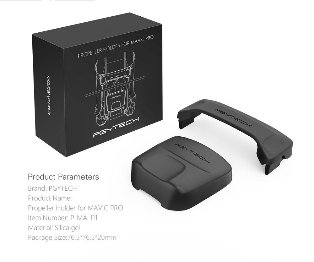 PGYTECH Propellers Props Holder Transport Protector Fixator for DJI MAVIC FPV Folding Quadcopter 4K Stabilized Camera