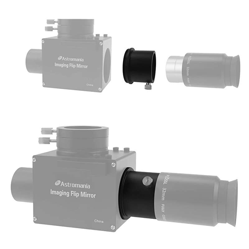 M42X0.75 Male Thread to 1.25" Adapter - converts from The T-2 Internal Thread to The Standard 1.25" Barrel Dimension