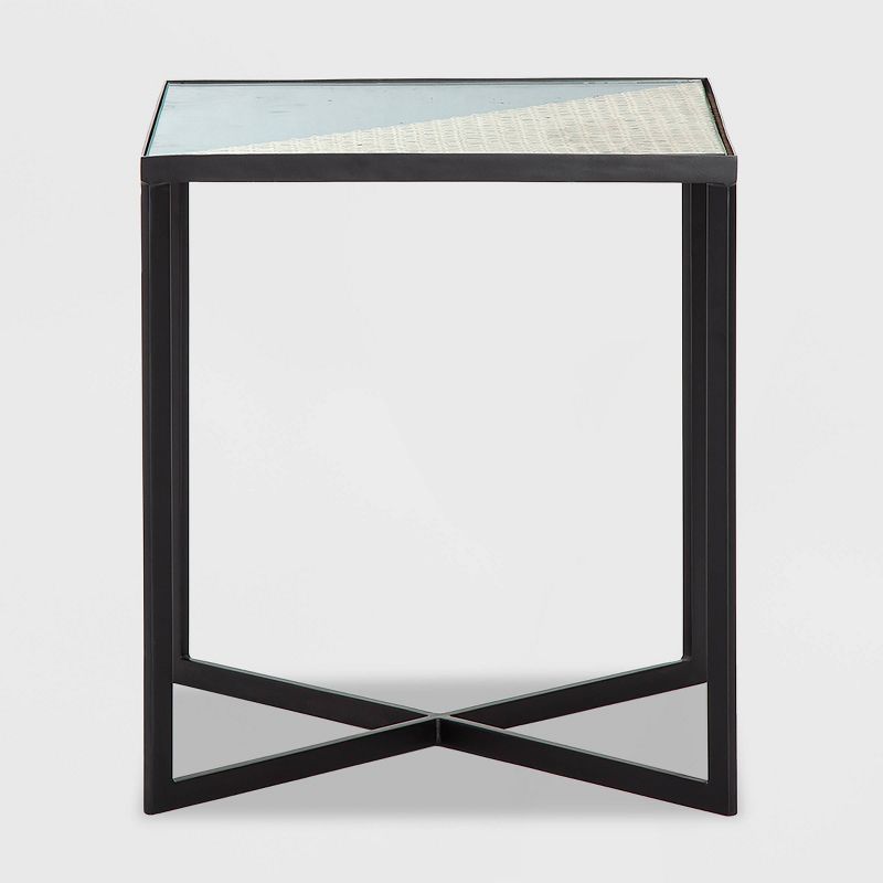 Ludlow Metal Side Table Black - Finch