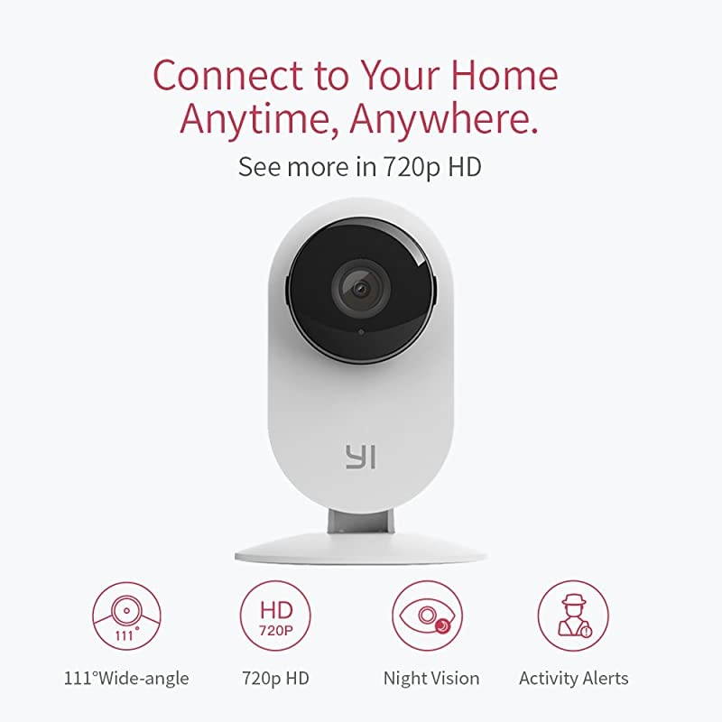Home Camera IP Security Surveillance System with Night Vision on iOS Android App Cloud Service AvailableHome Camera 4pc