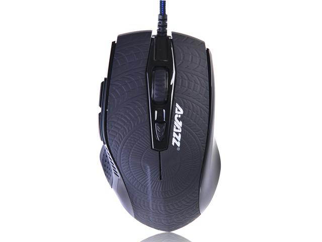 A-Jazz A jazz 2400 dpi black King of beetles 6 buttons Wired USB Optical Game Gaming Mouse