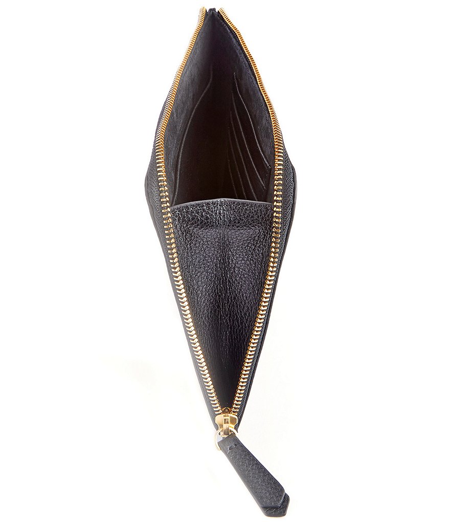 ROYCE New York Leather Travel Organizer Pouch