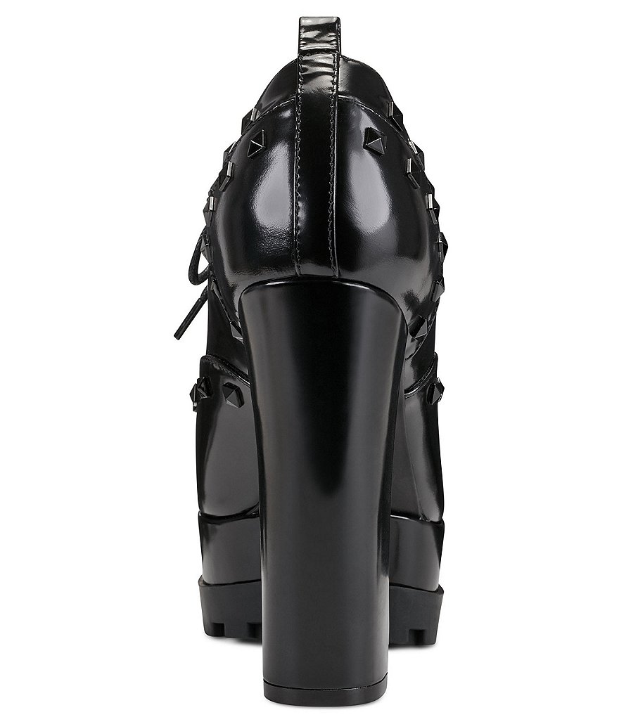 Jessica Simpson Imina3 Studded Leather Platform Oxfords