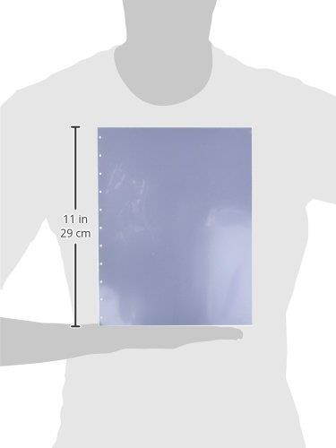 GBC GBC9743070 VeloBind Clear View Economy Presentation Covers, Square Corners, Clear, Economy Weight, 25 Pieces Per Box