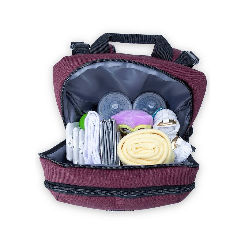 Eddie Bauer East Sound Side Pocket Back Pack Diaper Bag