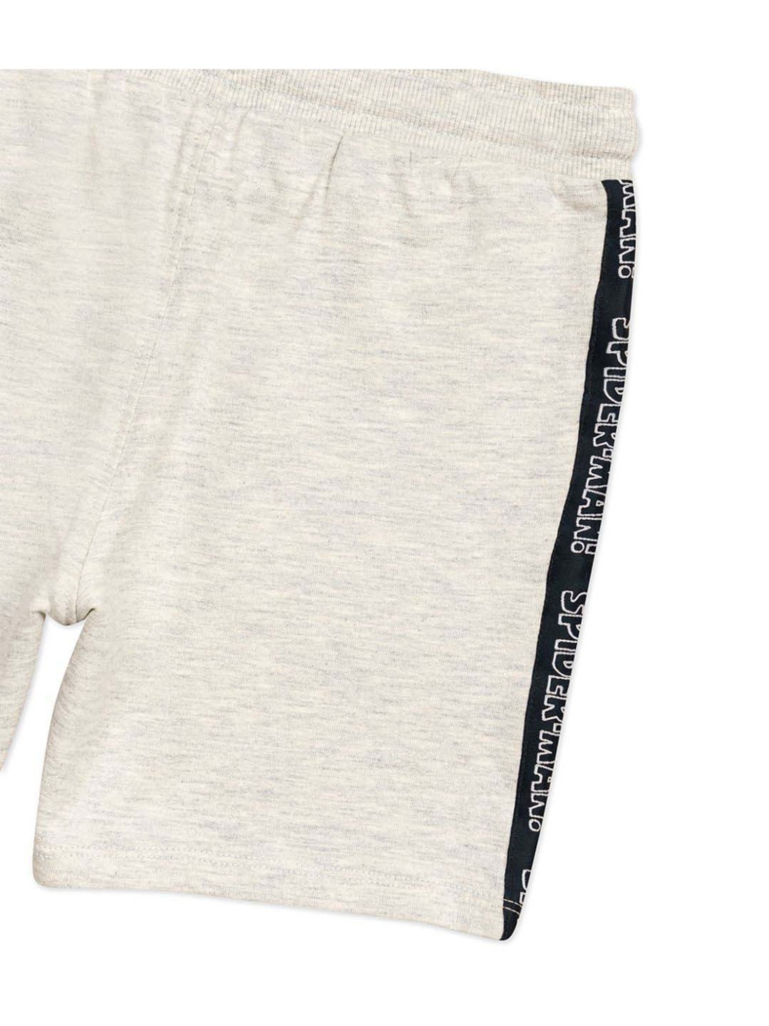 H by Hamleys Boys Grey & Red Printed Shorts