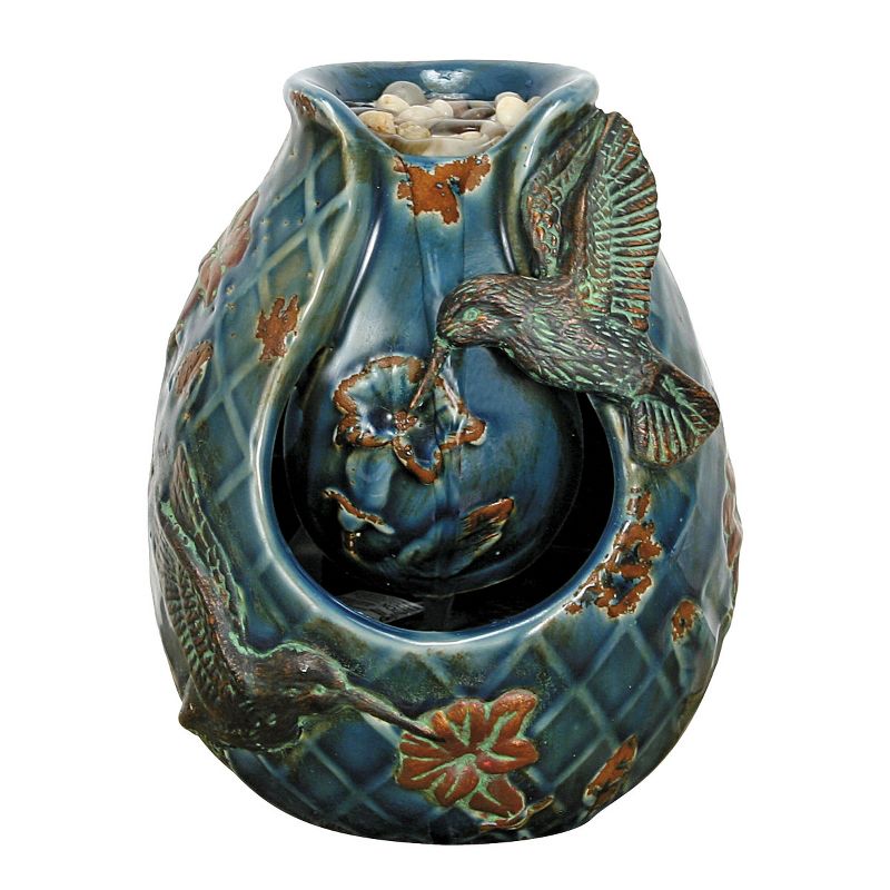 Ceramic Cascading Vines Garden Fountain - Acorn Hollow