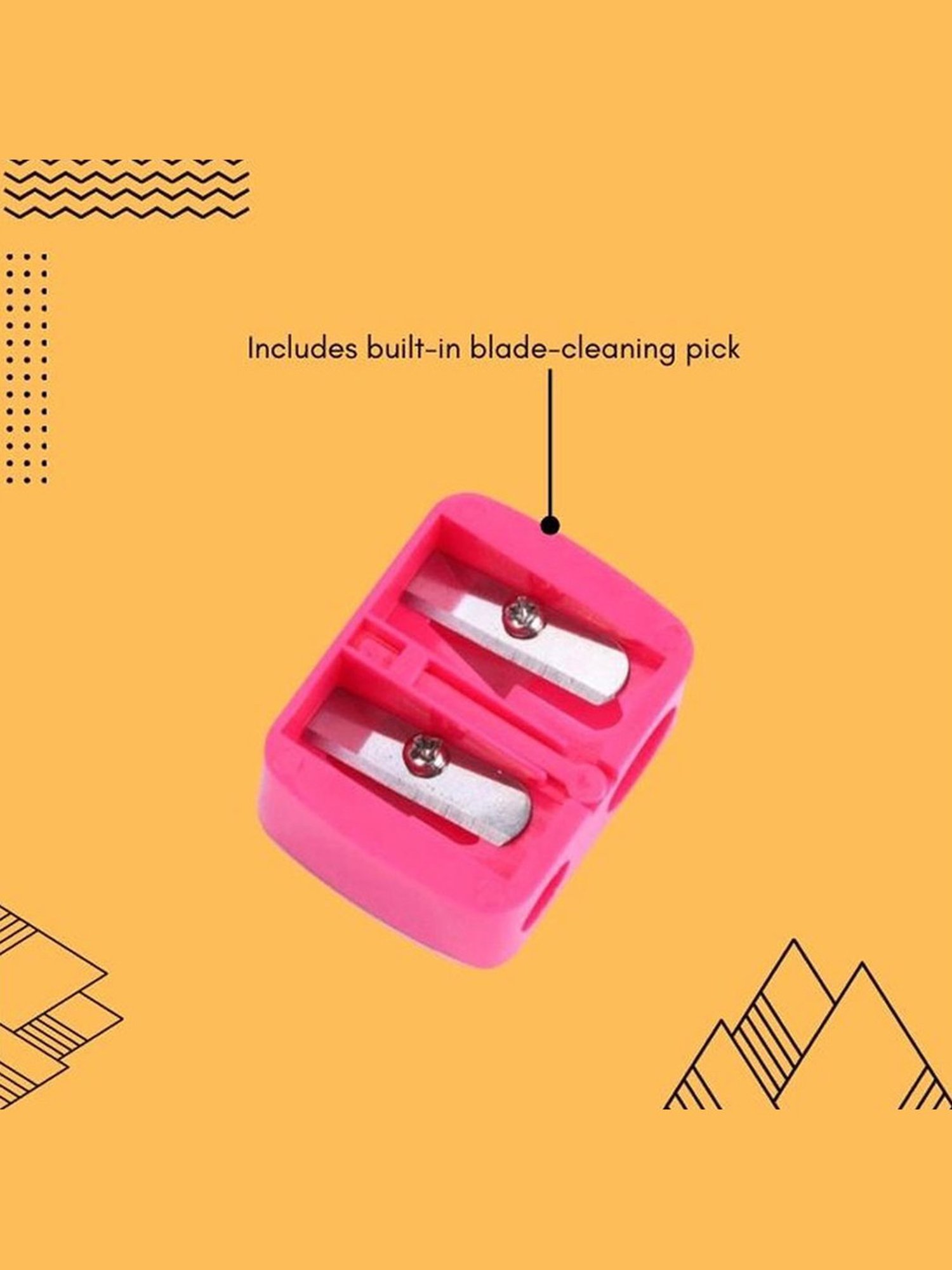 Bronson Professional Kajal Pencil Dual Sharpener