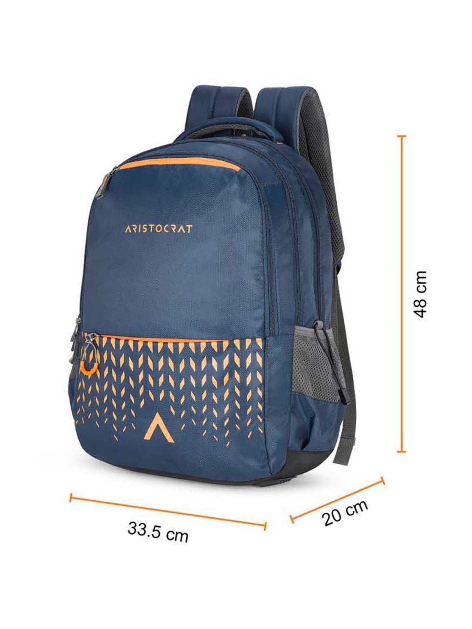Aristocrat 30 Ltrs Blue Medium Backpack