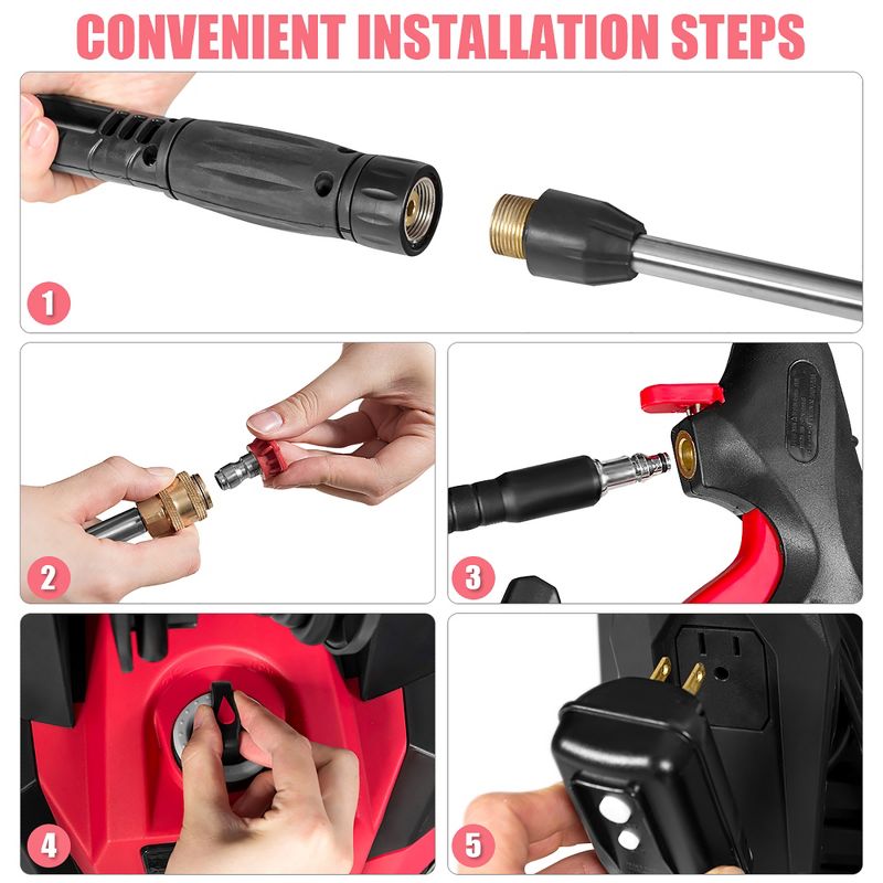 Worx WA4039 Pivoting Quick Connect Adapter, Quick Snap Connection, Fits: WG629, WG629.1, WG629.2 Series