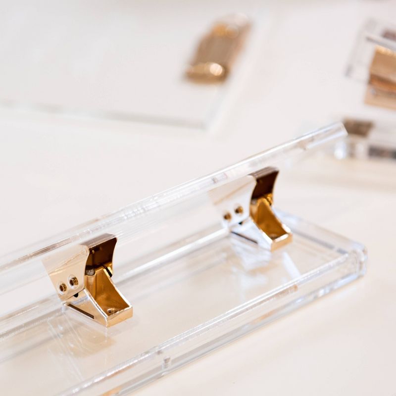 RUSSELL + HAZEL Acrylic Standard Three Hole Punch