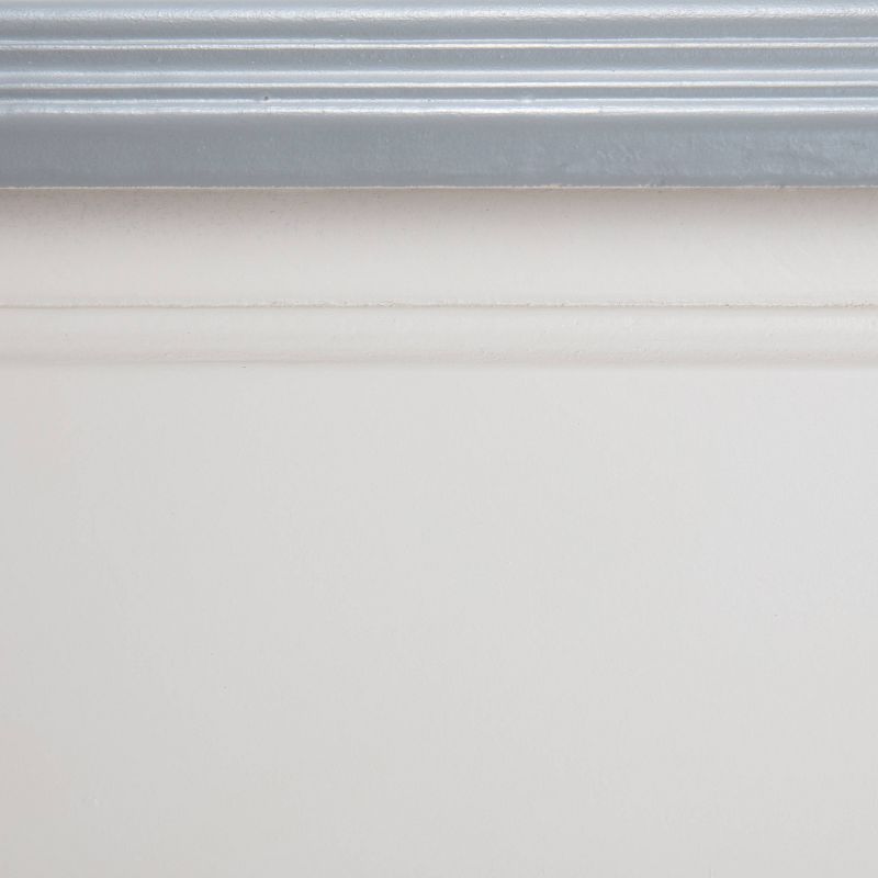 Amos Side Table with Drawer Cream/Gray - ClickDecor