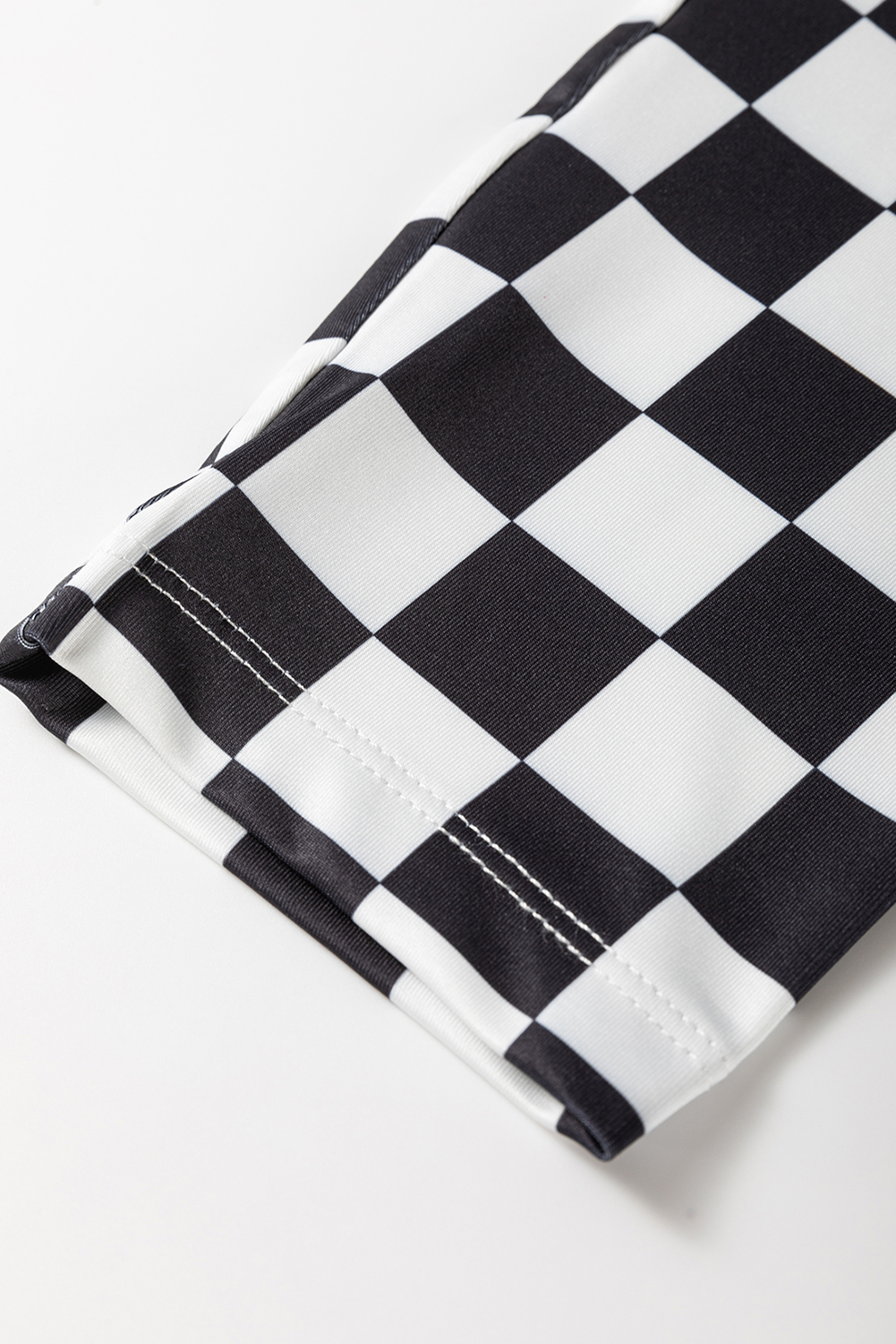 TWIN BIRDS Black & Blue Cotton Capris - Pack Of 2