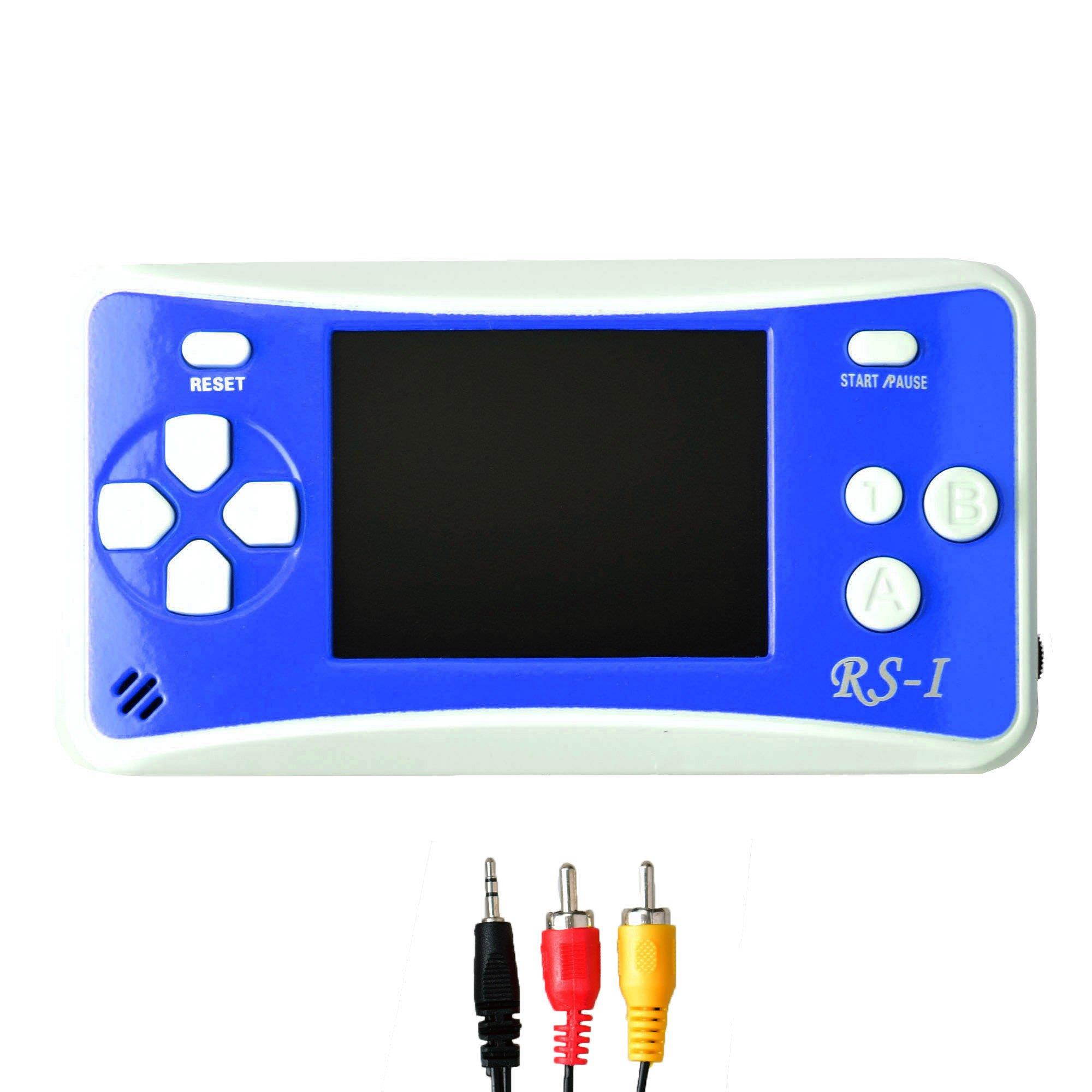 152 in 1 2.5" LCD Handheld Game Console Blue/White