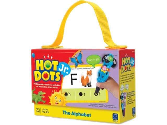 Educatnl Insights Hot Dots Jr. Alphabet Card Set