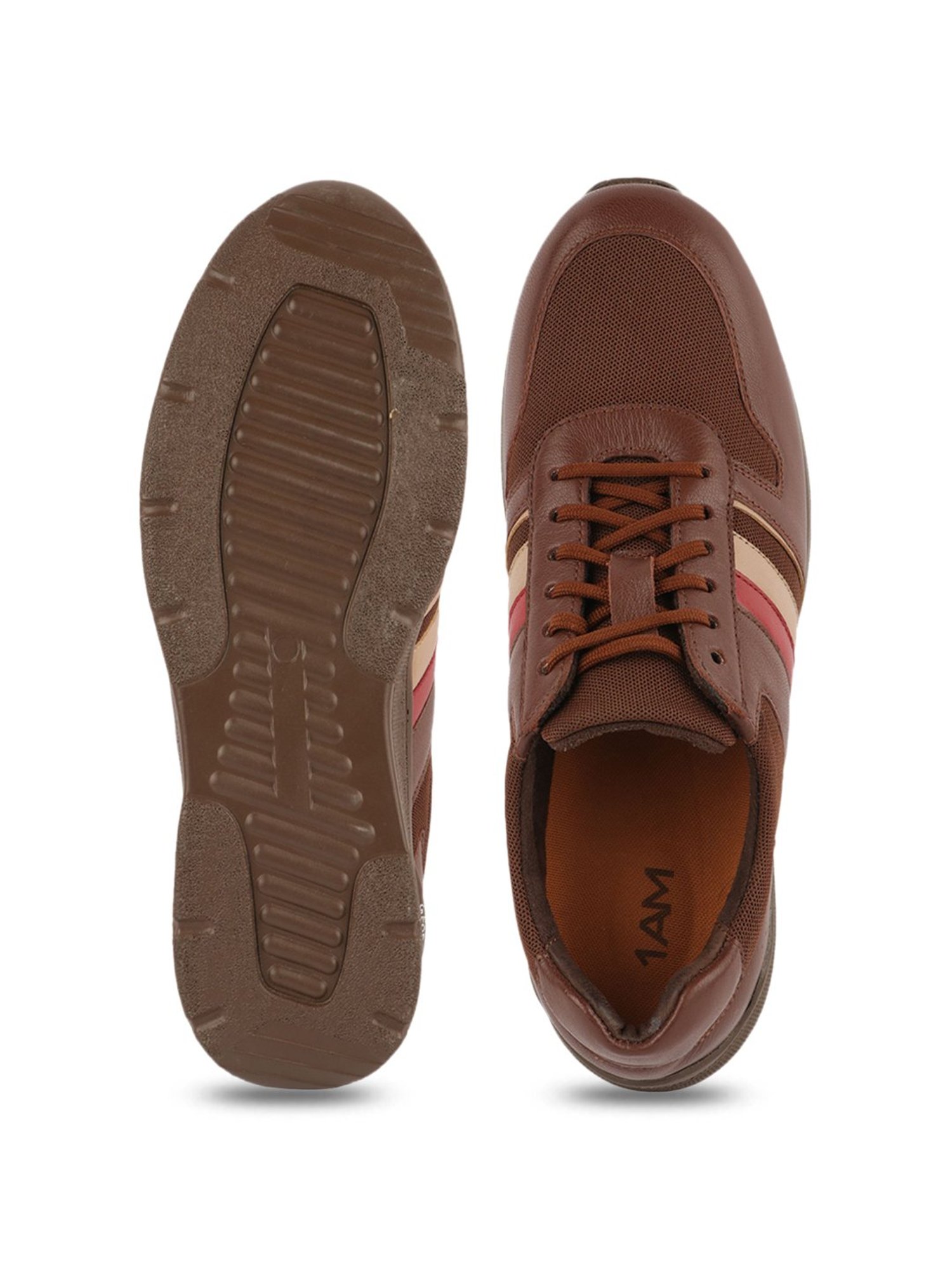MediFeet Men's Brown Casual Sneakers