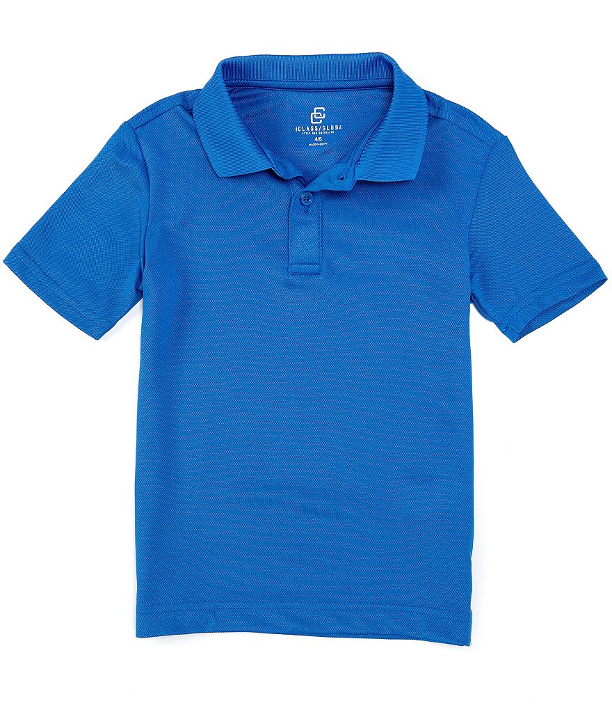 Class Club Little Boys 2-7 Short-Sleeve Synthetic Pique Polo