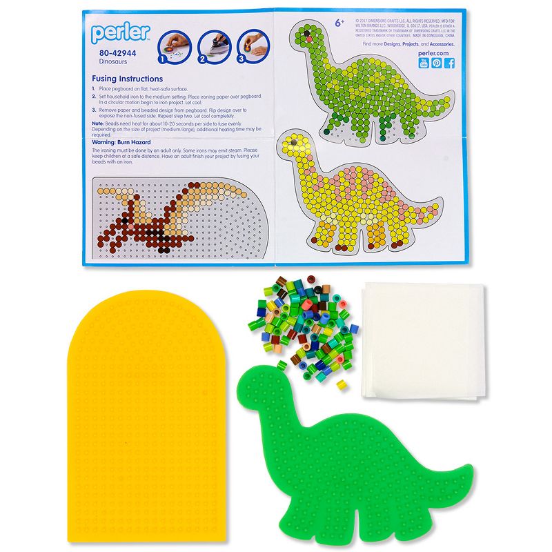 Perler Dinosaurs 5500pc Beads Activity Bucket