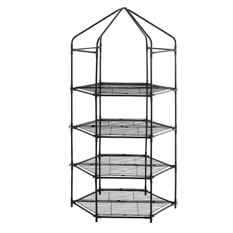 Ultra - Deluxe 4 Tier Hexagonal Flower Planthouse  - Light Clear - Ogrow