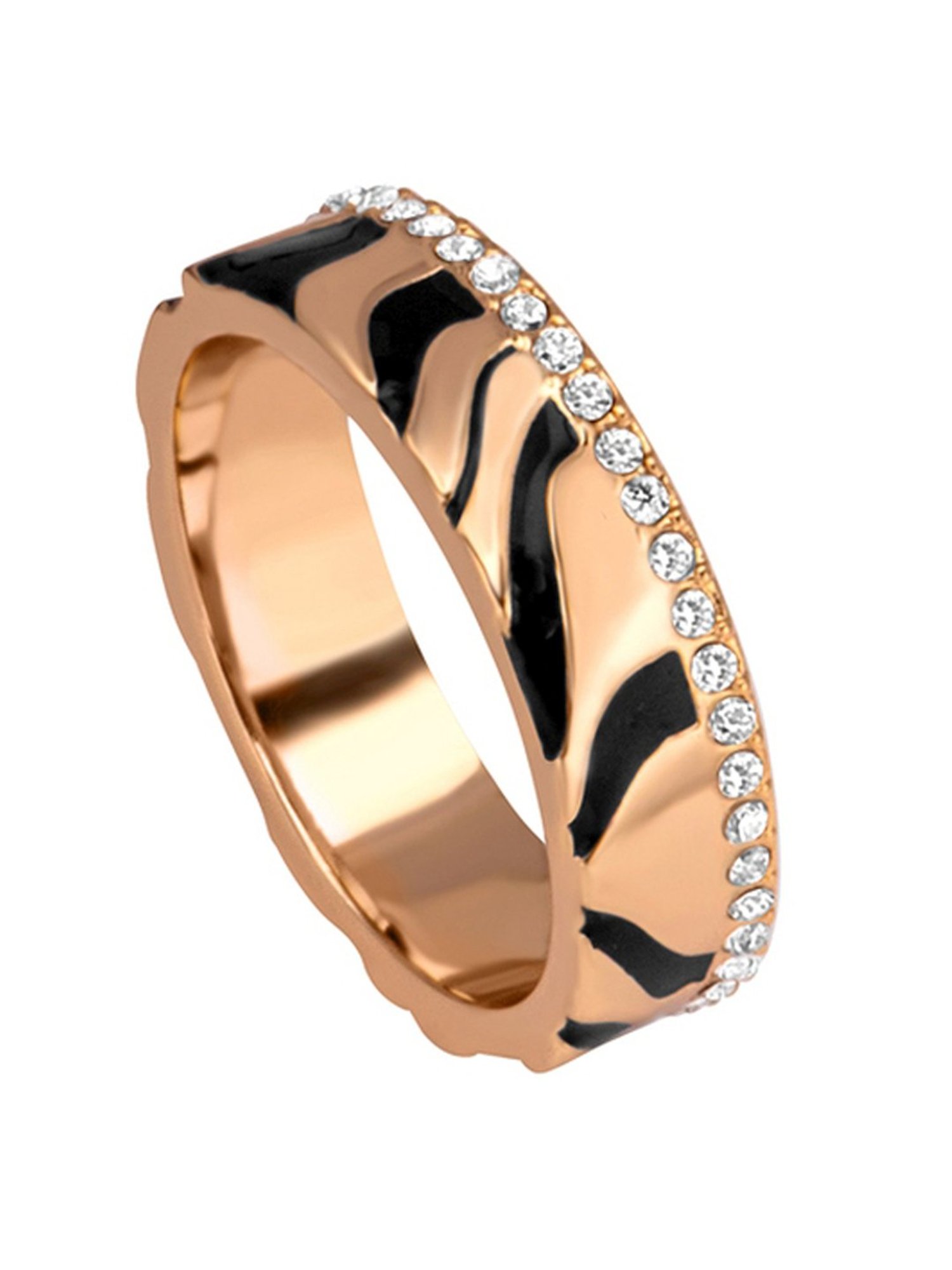 Roberto Cavalli Rose Gold RC Zebra Band