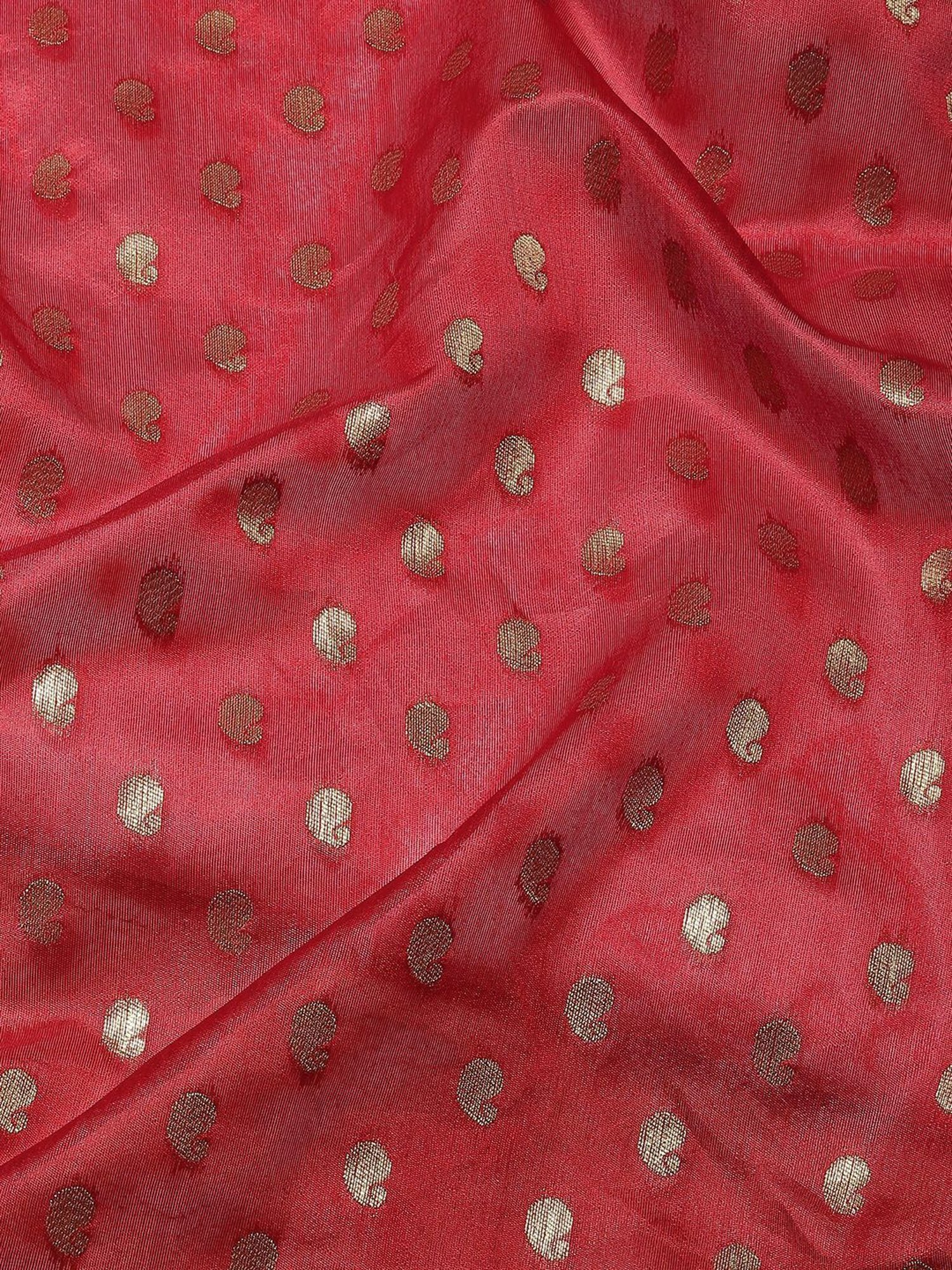 Unnati Silks Grey Cotton Printed Saree With Unstitched Blouse