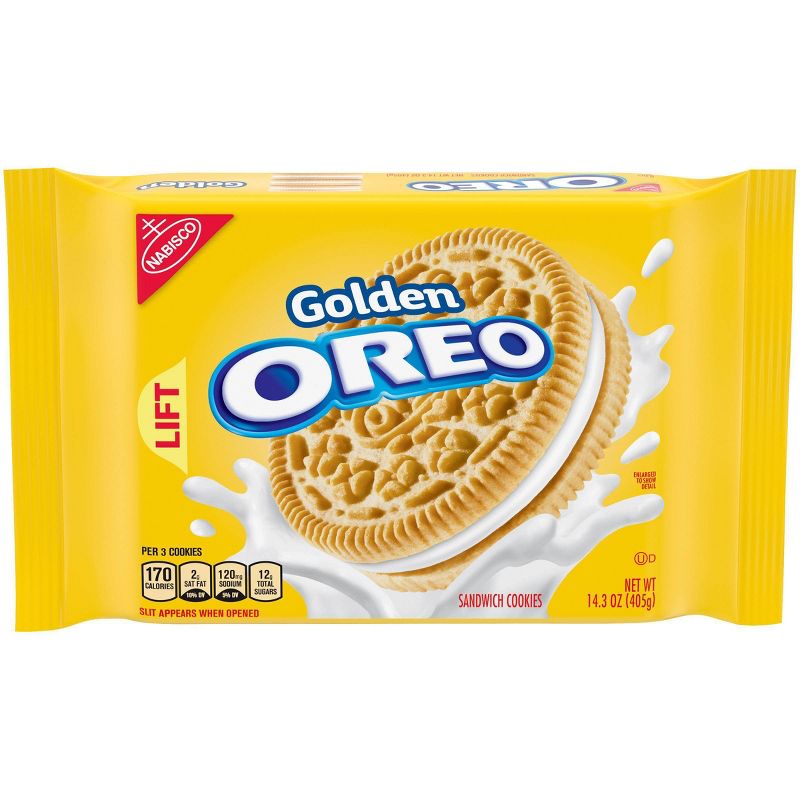 Oreo Golden Sandwich Cookies - 14.3oz