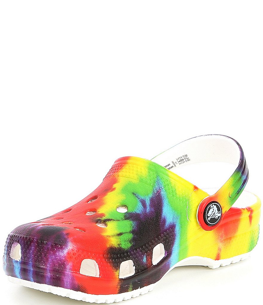 Crocs Kids' Classic Tie Dye Clogs (Infant)