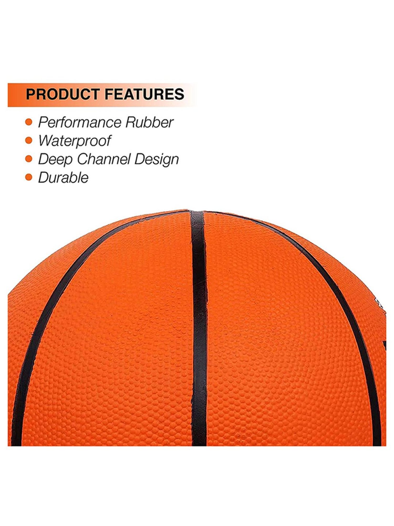 Cosco Dribble Basketball (Orange) Size - 6