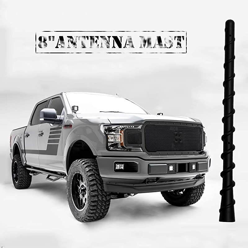 8 Inch Replacement Antenna fits for Dodge Ram 1500 & Ford F150 (2009-2021)